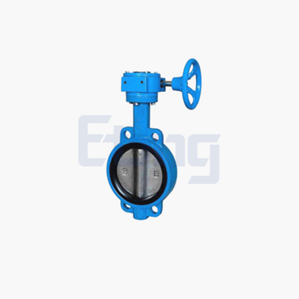 Rubber-lined soft sealing butterfly valve