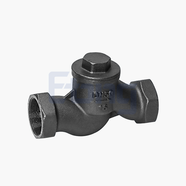 Threaded check valve